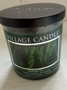 Village Candle Balsam Fir 7.5 oz. Jar Candle